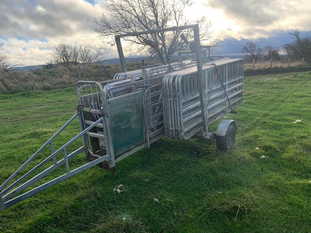 Lot 23 Pratley Mobile Sheep Pens Area Morpeth Border Livestock