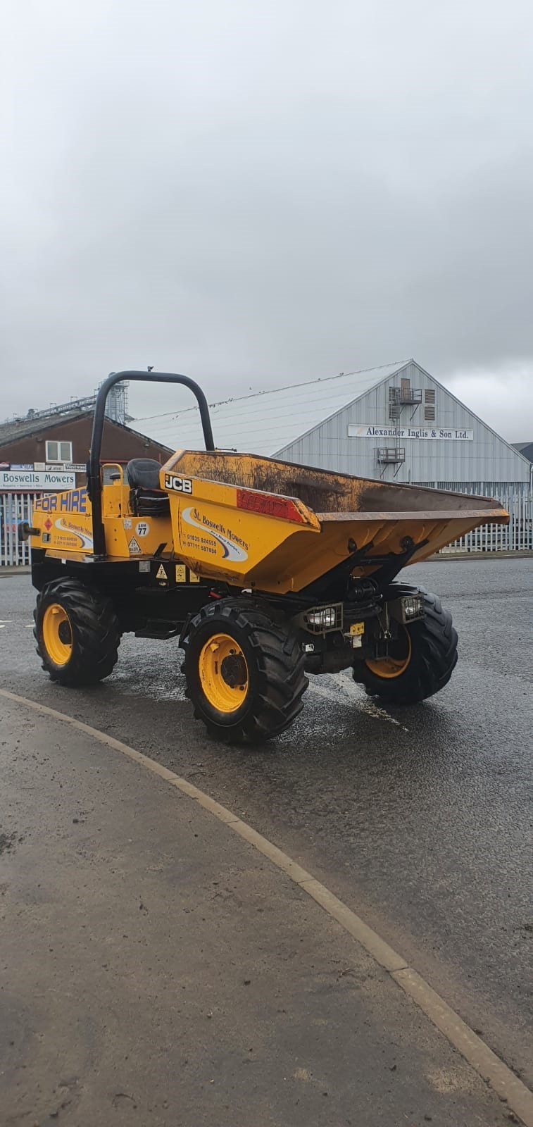 Lot 13b JCB 6t Swivel Skip Dumper Area St Boswells Border