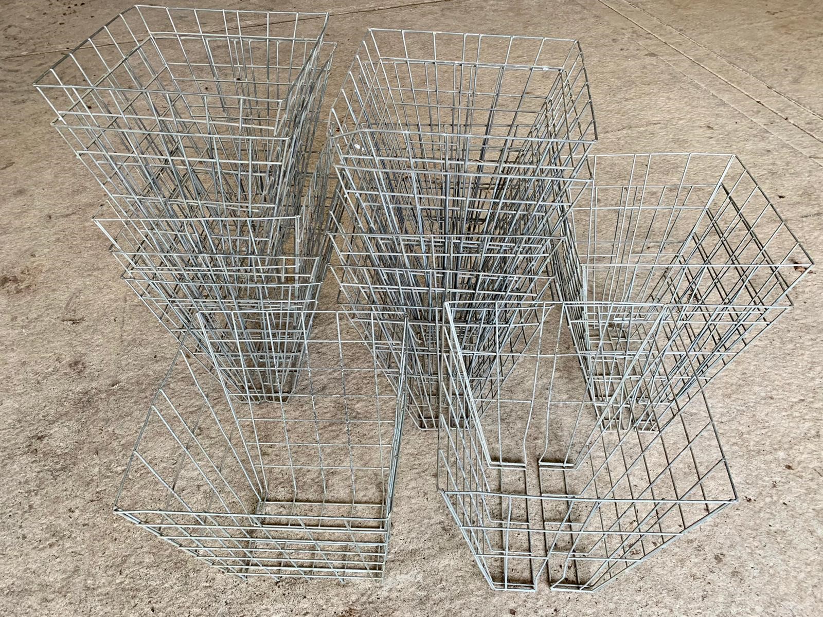 Lot 170 14 Double Sided Hay Baskets (for Lambing and calving pens
