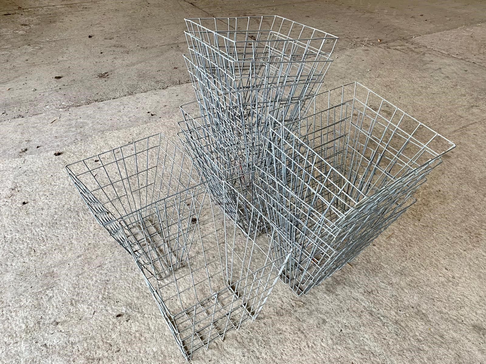 Lot 171 12 Double Sided Hay Baskets (for Lambing and calving pens