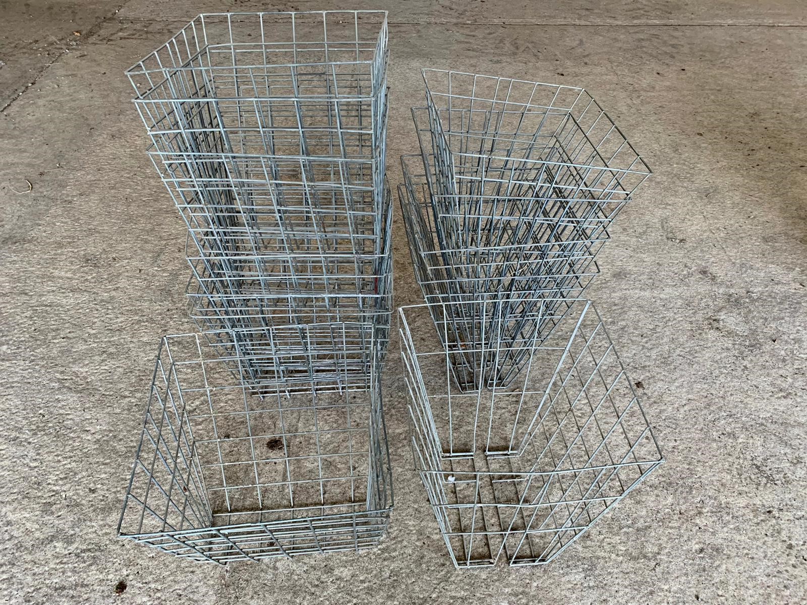Lot 171 12 Double Sided Hay Baskets (for Lambing and calving pens