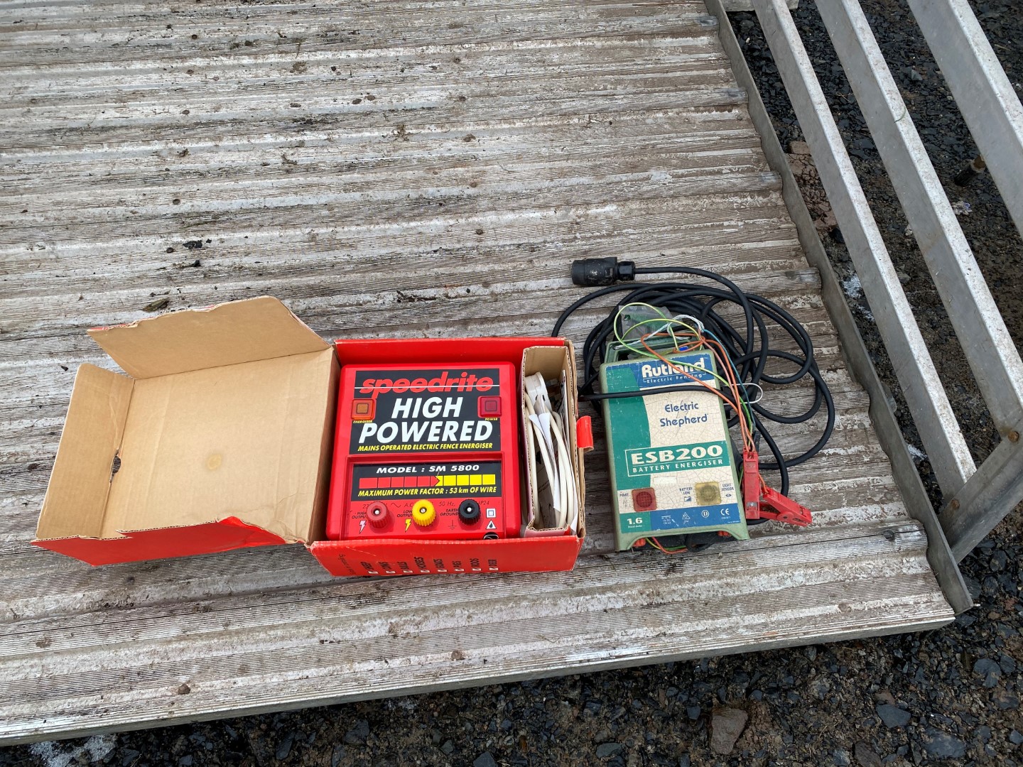 Lot 323 Electric Fence Unit NON VAT Area Kelso SOLD Border